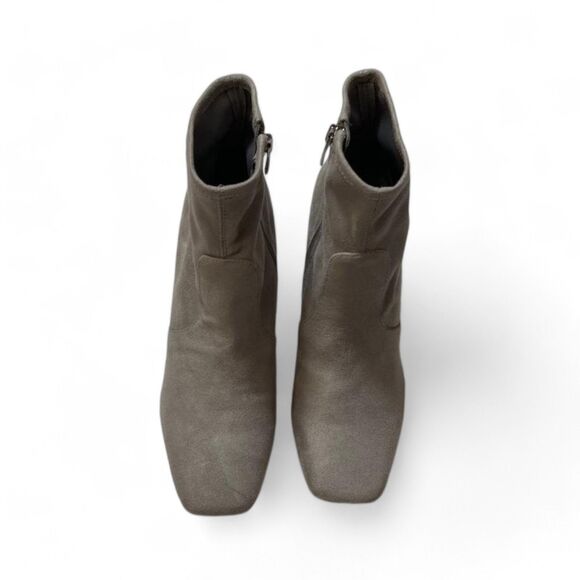 MARC FISHER Needit Stretch Booties, Light Grey, New. Size 8.5 - Picture 3 of 12
